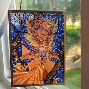 Glassmasters Amy Brown Art Stained Glass, Tempest Fugit